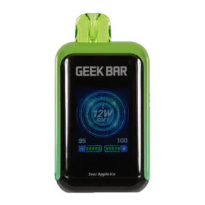 sour apple ice geek bar​