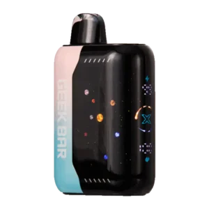 pink and blue geek bar flavor